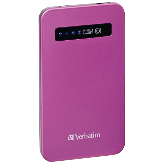 Verbatim Ultra Slim Power Pack (4200 mAh) - Pink 98452