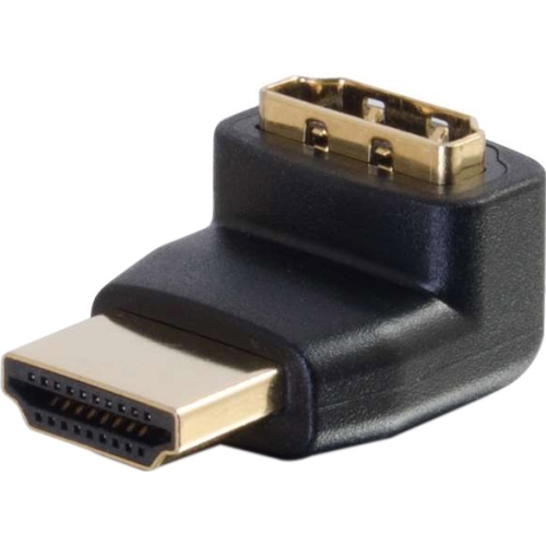 C2G HDMI Male to HDMI Female 90° Up Adapter 18413