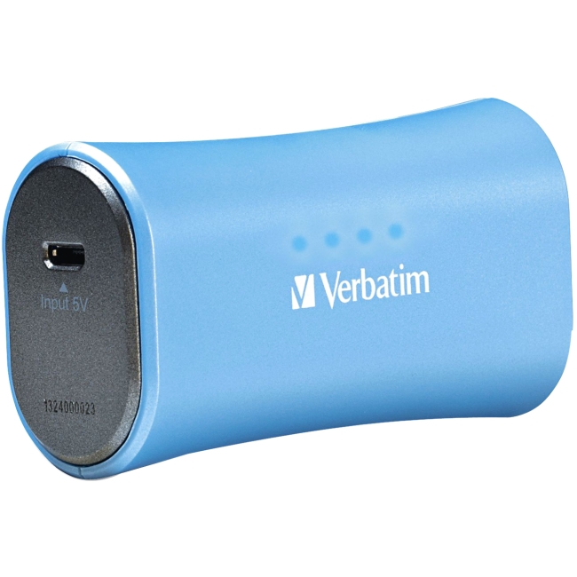 Verbatim Portable Power Pack (2200mAh) - Aqua Blue 98359