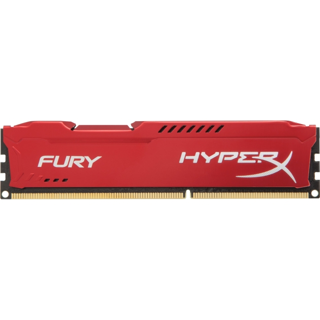 Kingston HyperX Fury Memory Red - 4GB Module - DDR3 1600MHz HX316C10FR/4