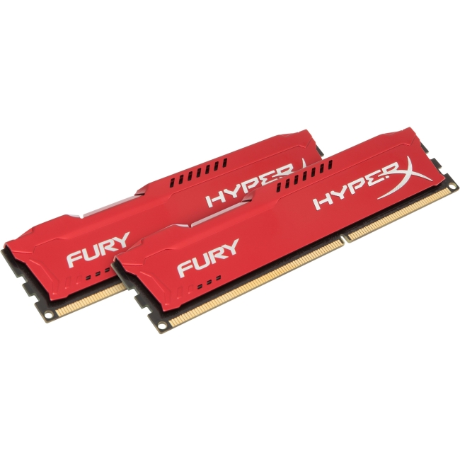 Kingston HyperX Fury Memory Red - 8GB Kit (2x4GB) - DDR3 1333MHz HX313C9FRK2/8