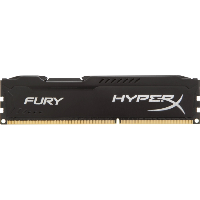 Kingston HyperX Fury Memory Black - 4GB Module - DDR3 1600MHz HX316C10FB/4