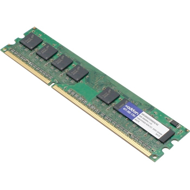 AddOn 4GB DDR3 SDRAM Memory Module AM1866D3DR8EN/4G