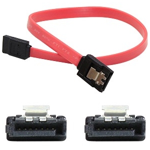 AddOn 30.48cm (1.00ft) SATA Female to Female Red Cable SATAFF12IN-5PK