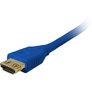Comprehensive MicroFlex Pro AV/IT Series High Speed HDMI Cable with ProGrip Cool Blue MHD-MHD-3PROBLU
