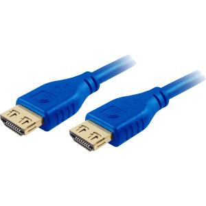 Comprehensive MicroFlex Pro AV/IT Series High Speed HDMI Cable with ProGrip Cool Blue MHD-MHD-6PROBLU