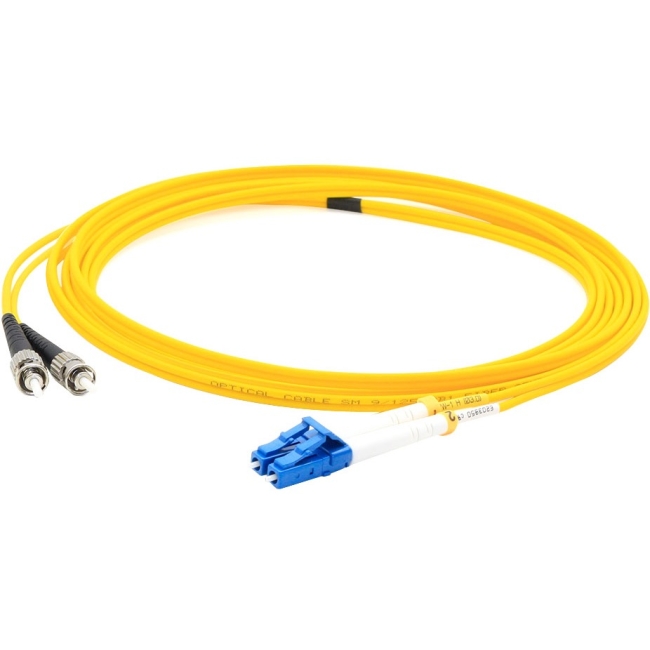 AddOn 3m Single-Mode Fiber (SMF) Simplex ST/LC OS1 Yellow Patch Cable ADD-ST-LC-3MS9SMF