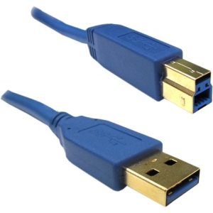 Weltron SuperSpeed 3.0 USB Cable A Male to B Male 90-USBAB-3.0-1M