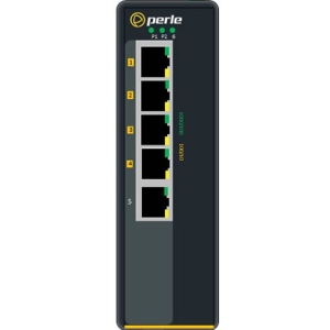 Perle Industrial Ethernet Switch with Power Over Ethernet 07011690 IDS-105GPP-M2ST05