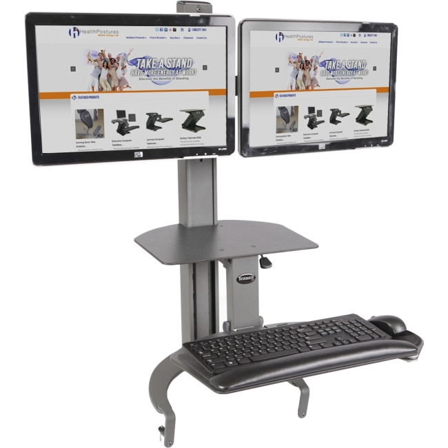 HealthPostures TaskMate Dual Height Adjustable Desk 6350