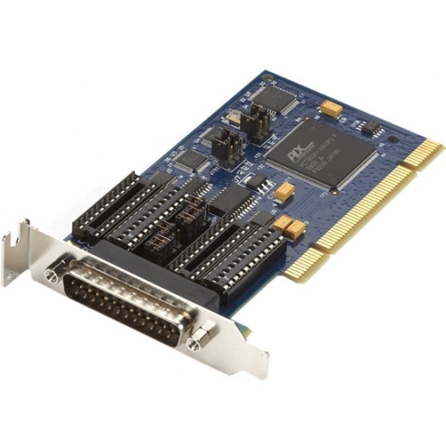 Black Box Low-Profile PCI Card, 16850 UART, Dual-Port, RS-232/422/485 IC187C-LP