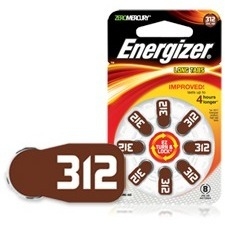 Energizer EZ Turn & Lock Size 312 AZ312DP-16