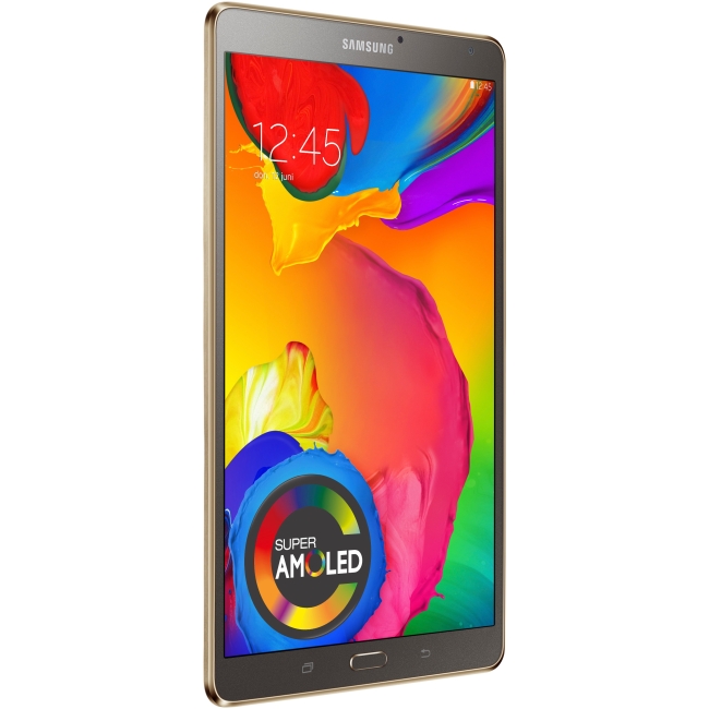 Galaxy Tab S 8.4" 16GB, Titanium Bronze Samsung SM-T700NTSAXAR SM-T700