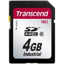 Transcend Industrial Temp SDHC100I SDHC Card TS4GSDHC100I