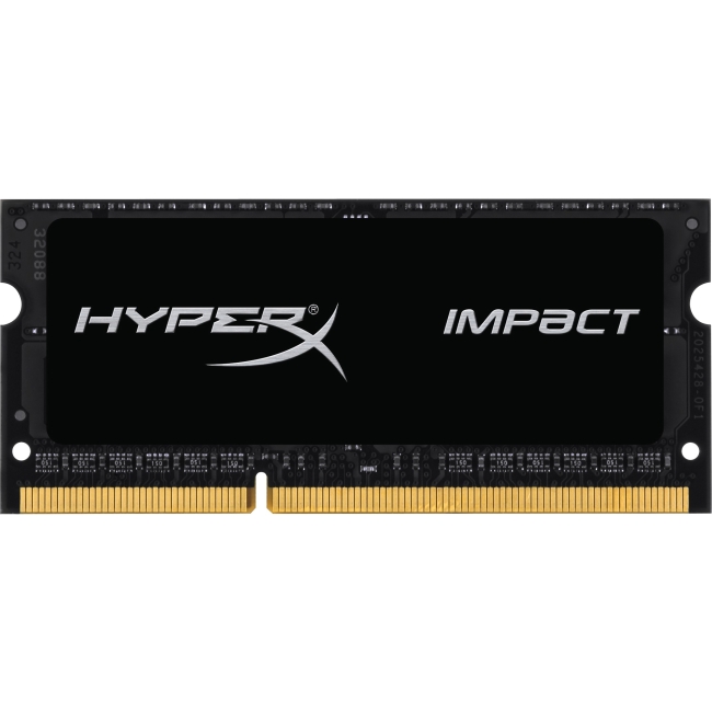Kingston HyperX Impact SODIMM - 8GB Module - DDR3L 1600MHz HX316LS9IB/8