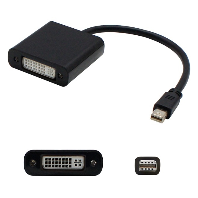 AddOn Mini DisplayPort/DVI Video Cable MDP2DVIB-5PK