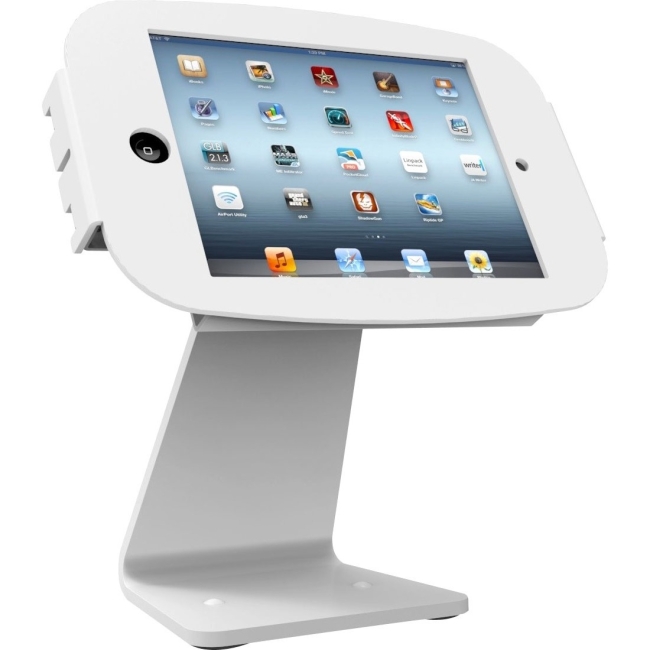 MacLocks iPad Enclosure Kiosk - Rotates 360' and Swivels - WHITE - Fits iPad 1/2/3/4/AIR AIO-W