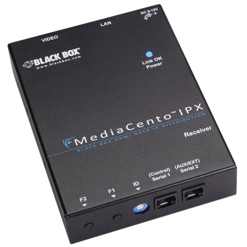 Black Box MediaCento IPX PoE Unicast Receiver VX-HDMI-POE-URX
