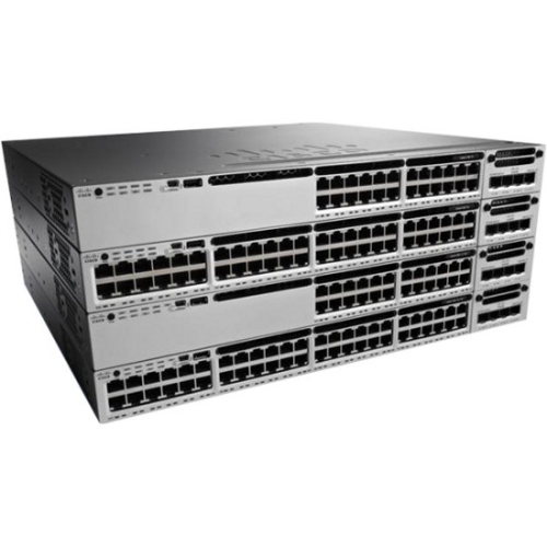 Cisco Catalyst 3850 24 Port PoE IP Base Refurbished WS-C3850-24P-S-RF WS-C3850-24P-S