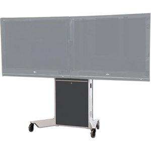 VFI Dual Monitor Mobile Electric Lift Stand LFT7000D