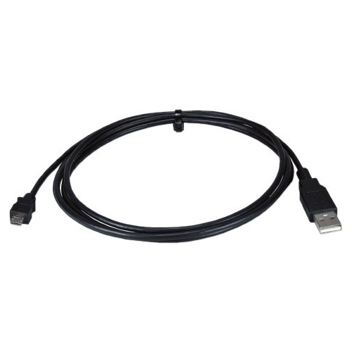 QVS 3-Pack 1-Meter USB Male to Micro-B Male High-Speed Cable U3AMB-1M