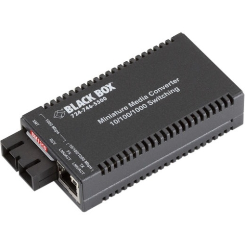 Black Box MultiPower Transceiver/Media Converter LGC122A-R2