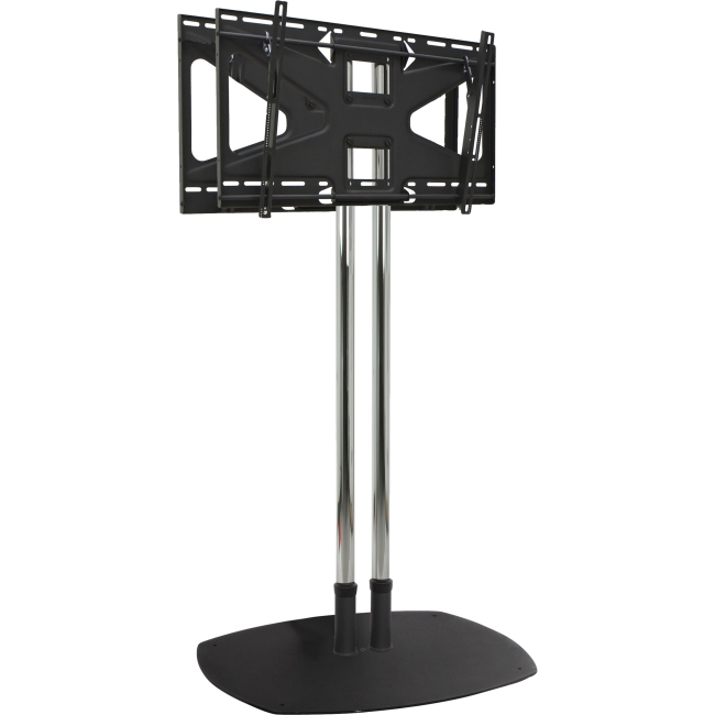 Premier Mounts Dual Pole Floor Stand with Back-to-Back Adapter and Two Tilting Mounts CS72-2MS2
