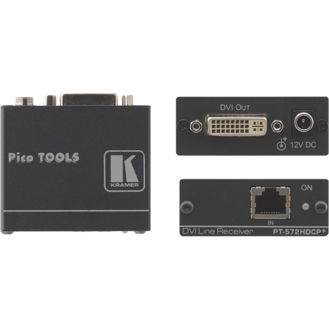 Kramer DVI (HDCP) over Twisted Pair Receiver PT-572HDCP PT-572HDCP+
