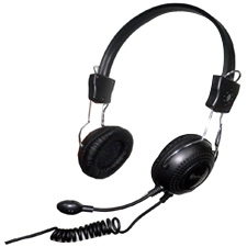 SYBA Multimedia Computer/Audio Headset with Microphone, Over the Head, On the Ear CL-CM-5023