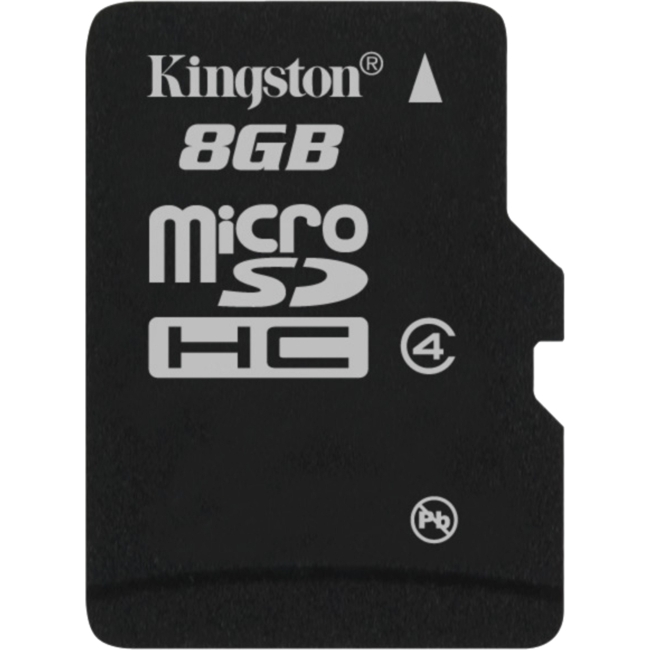 Kingston microSDHC Card - Class 4 SDC4/8GBCP
