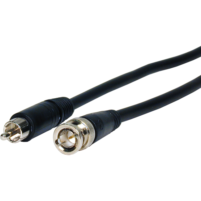 Comprehensive Pro AV/IT Series BNC Plug to RCA Plug Video Cable 10ft BPPC10HR