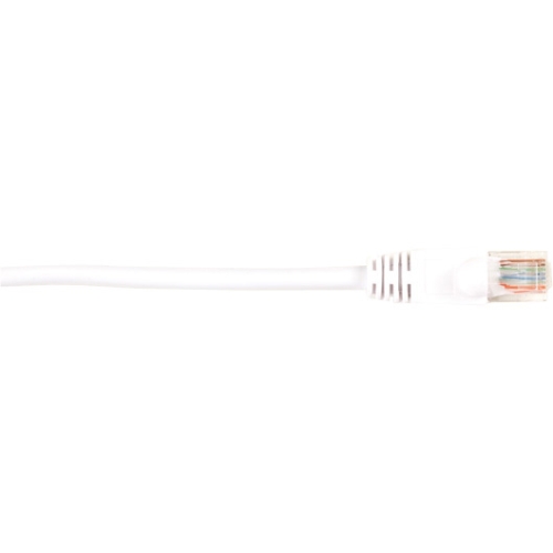Black Box CAT5e Value Line Patch Cable, Stranded, White, 2-ft. (0.6-m), 5-Pack CAT5EPC-002-WH-5PAK