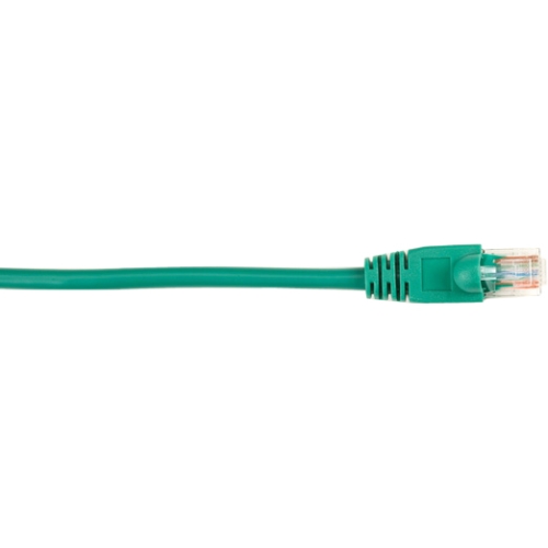 Black Box CAT5e Value Line Patch Cable, Stranded, Green, 3-ft. (0.9-m), 10-Pack CAT5EPC-003-GN-10PAK