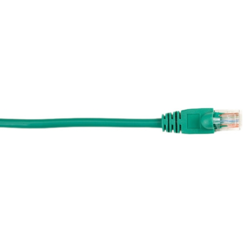 Black Box CAT5e Value Line Patch Cable, Stranded, Green, 5-ft. (1.5-m), 5-Pack CAT5EPC-005-GN-5PAK