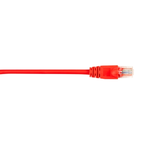 Black Box CAT5e Value Line Patch Cable, Stranded, Red, 20-ft. (6.0-m), 5-Pack CAT5EPC-020-RD-5PAK