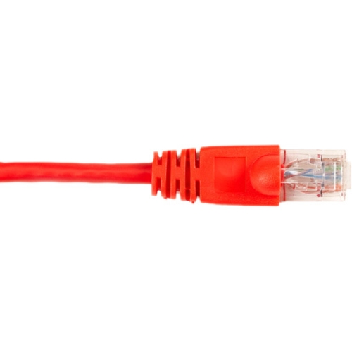 Black Box CAT6 Value Line Patch Cable, Stranded, Red, 7-ft. (2.1-m), 5-Pack CAT6PC-007-RD-5PAK