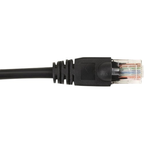 Black Box CAT6 Value Line Patch Cable, Stranded, Black, 10-ft. (3.0-m), 10-Pack CAT6PC-010-BK-10PAK