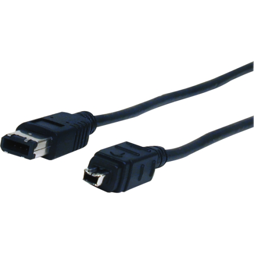 Comprehensive Standard Series IEEE 1394 Firewire 6 pin plug to 4 pin plug cable 25ft FW6P-FW4P-25ST