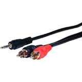 Comprehensive Standard Splitter Audio Cable MPS-2PP-25ST