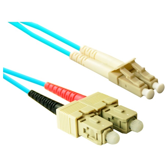 ENET Fiber Optic Duplex Patch Network Cable SC2-10G-5M-ENC