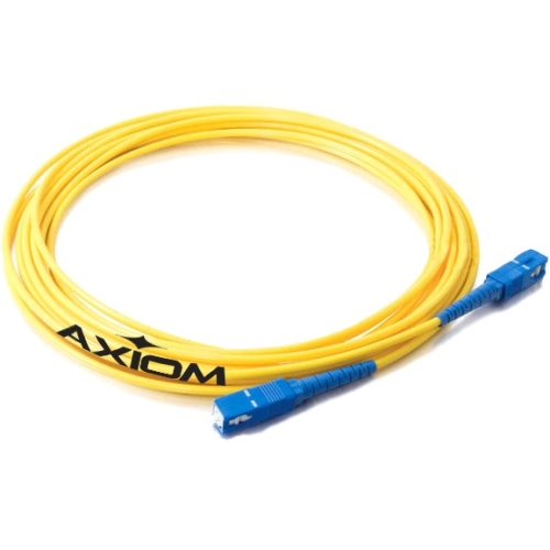 Axiom Fiber Optic Simplex Network Cable SCSTSS9Y-15M-AX