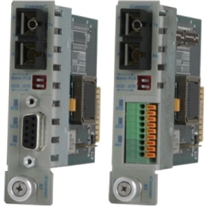 Omnitron Managed Serial RS-232 to Fiber Media Converter 8760-0-W 8760-0-x