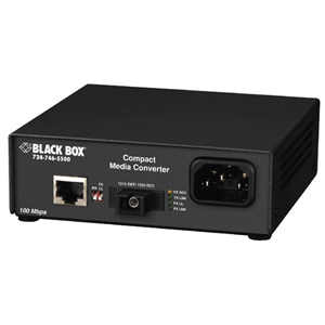 Black Box Single Strand Fiber Media Converter LHC5129A-R3