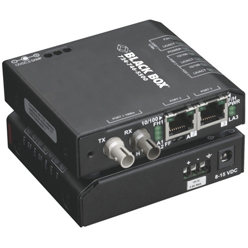 Black Box Standard Media Converter Switch LBH100A-SSC