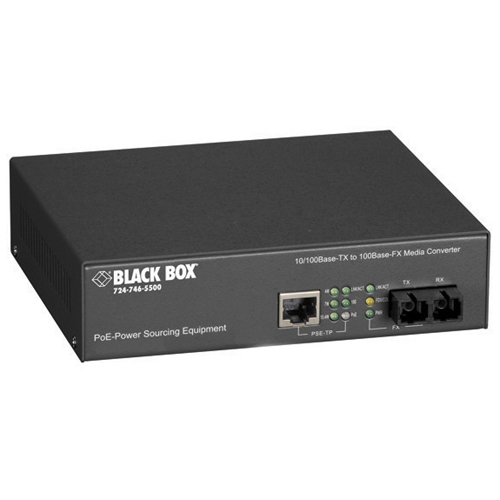 Black Box Fast Ethernet Media Converter LPM600A