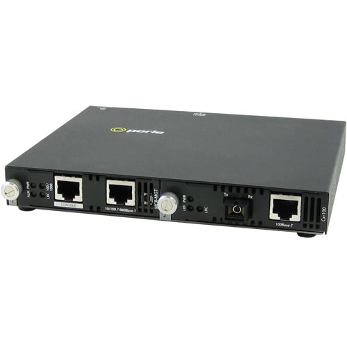 Perle Fast Ethernet IP Managed Media Converter 05071194 SMI-100-M1SC2U