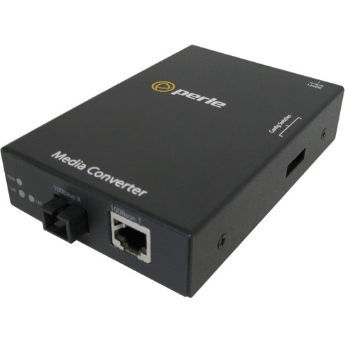 Perle 10/100 Fast Ethernet Media and Rate Converter 05040914 S-110-M1SC2U