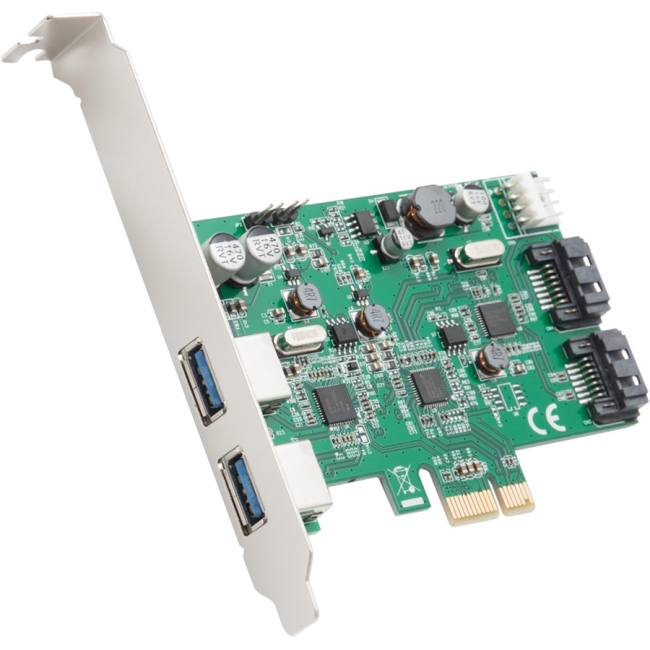 SYBA Multimedia PCIe 2.0 Combo Card USB3.0/SATAIII SD-PEX50063