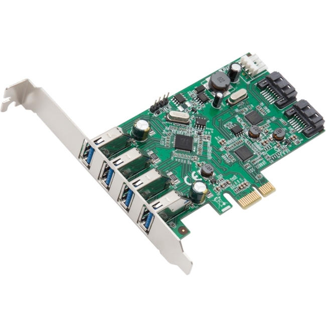 SYBA Multimedia PCIe 2.0 Combo Card USB3.0/SATAIII SD-PEX50064