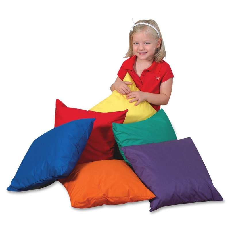 Childrens Factory Foam-filled Square Floor Pillow 650544 CFI650544